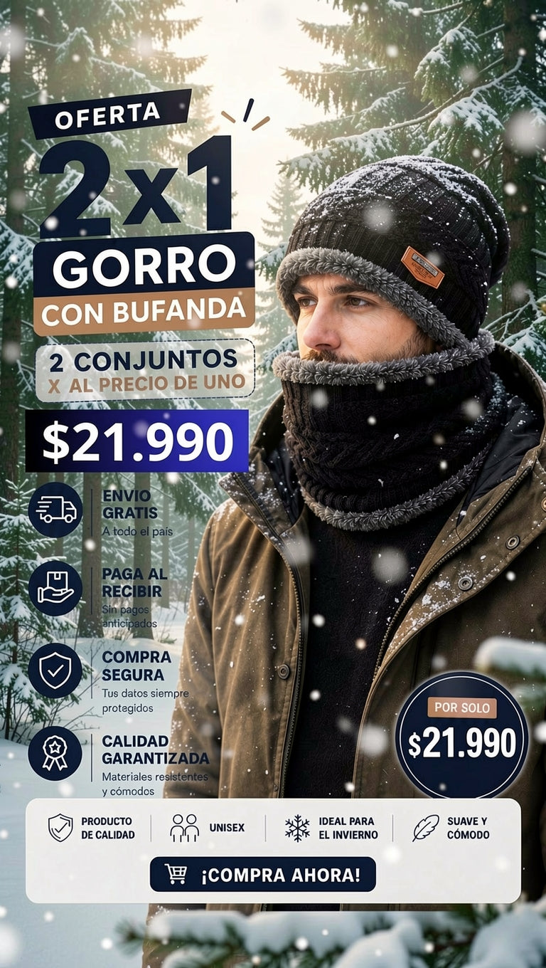 Winter Essentials - Diseñado para el frío más intenso.