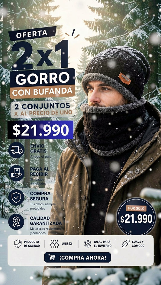 Winter Essentials - Diseñado para el frío más intenso.