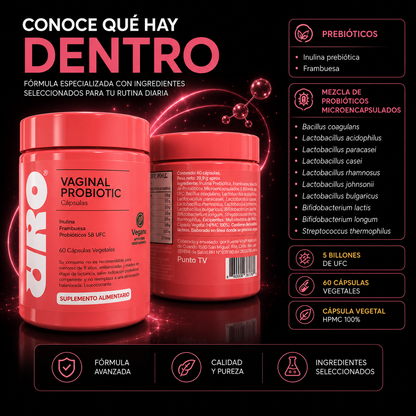 URO Vaginal Probiotics - Flora Íntima Saludable 🌸