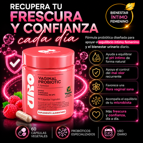URO Vaginal Probiotics - Flora Íntima Saludable 🌸